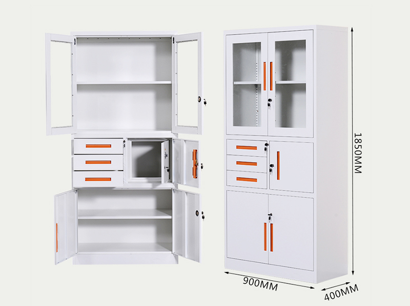 海發HF-GGJS系列文件柜 海發HF-GGJS系列偏三斗文件柜