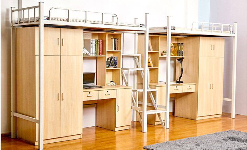 海發(fā)雙人連體公寓床 深圳海發(fā)辦公家具