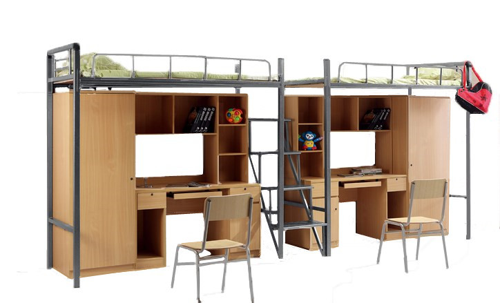 連體步梯雙人公寓床 海發連體步梯雙人公寓床