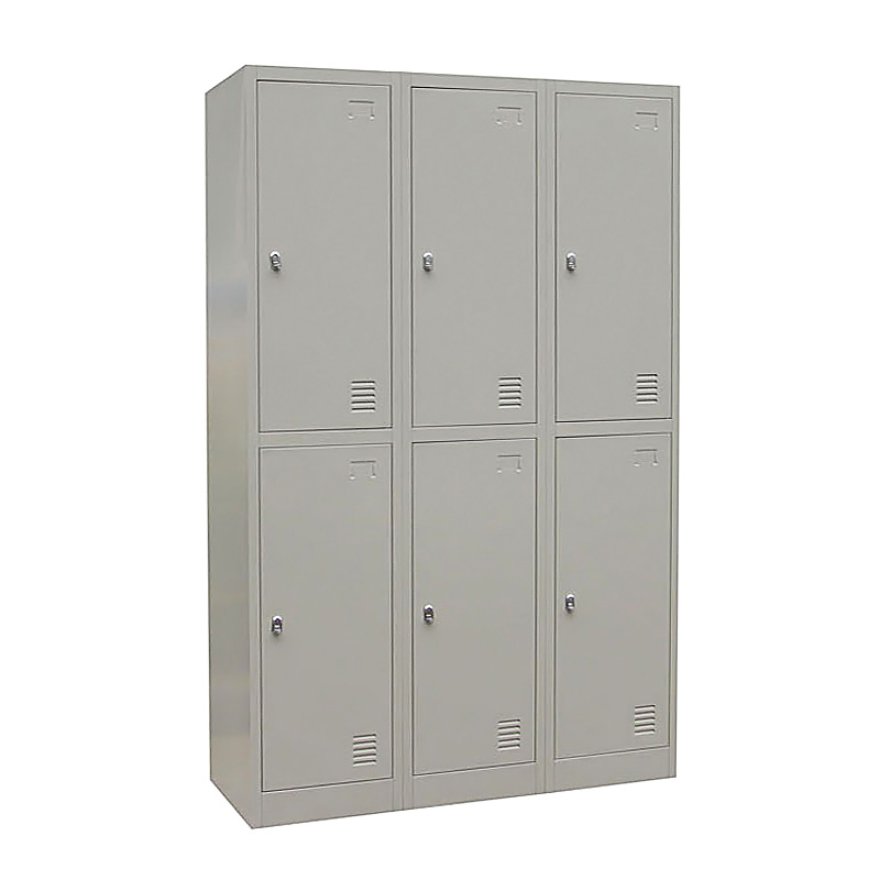 海發外掛鎖六門更衣柜 深圳海發辦公家具
